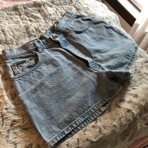 Vintage Calvin Klein denim shorts